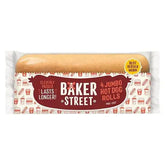 Baker Street 4 Jumbo Hot Dog Rolls  Adomoo